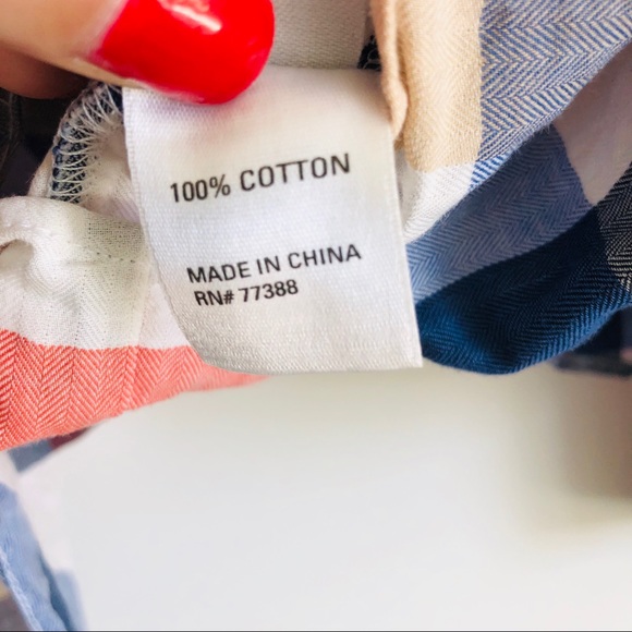 Madewell Plaid Boyshirt - Picture 5 of 6